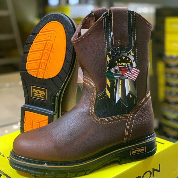 patron steel toe boots